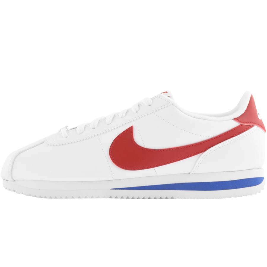 Alternative Image for ProductNike Classic Cortez Basic Trainers White1